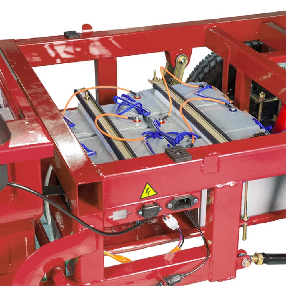 Грузовой электротрицикл Rutrike D5 1700 гидравлика (60V1200W) красный 9